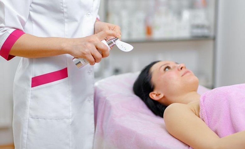 Facial Treatment at a Beauty Spa Before Booking